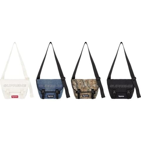 Denim Messenger Bag