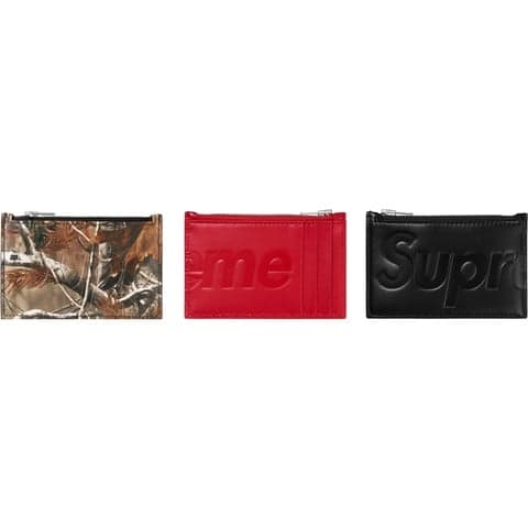 Leather Zip Card Holder