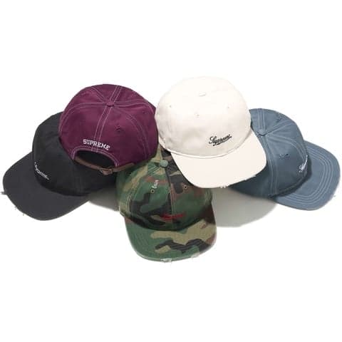 Distressed Script 6-Panel