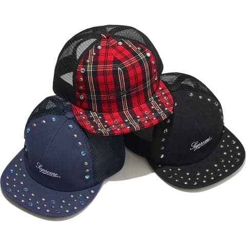 Supreme®/b.b. Simon® Studded Mesh Back 5-Panel