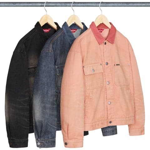Distressed Selvedge Trucker Jacket