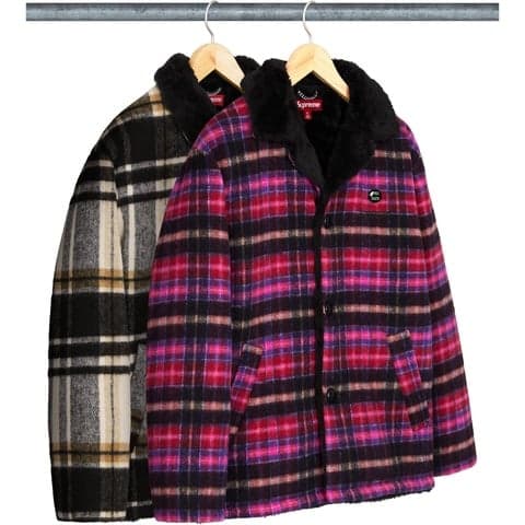 Plaid Car Coat