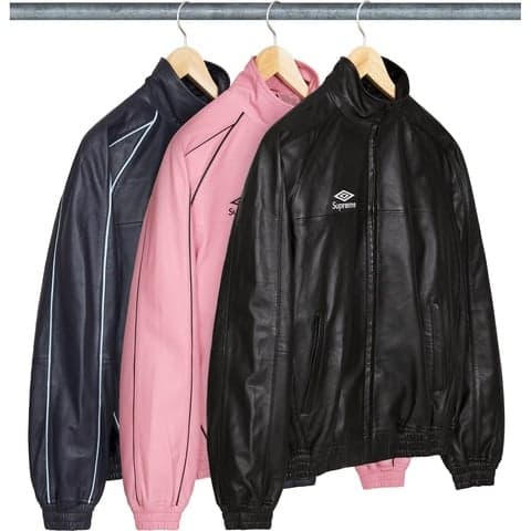 Supreme®/Umbro® Leather Track Jacket