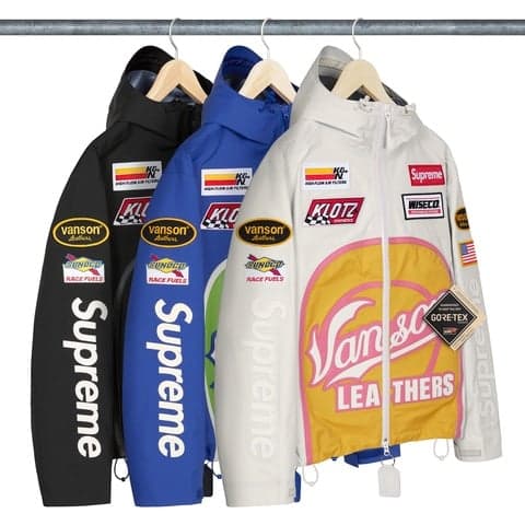 Supreme®/Vanson Leathers®/GORE-TEX Shell Jacket
