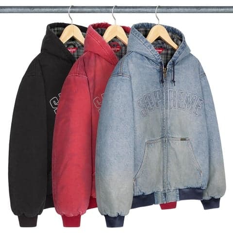 Reflective Arc Hooded Work Jacket