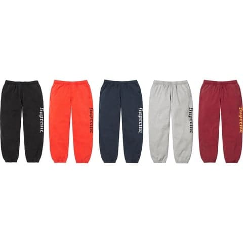 Washed Old English Sweatpant