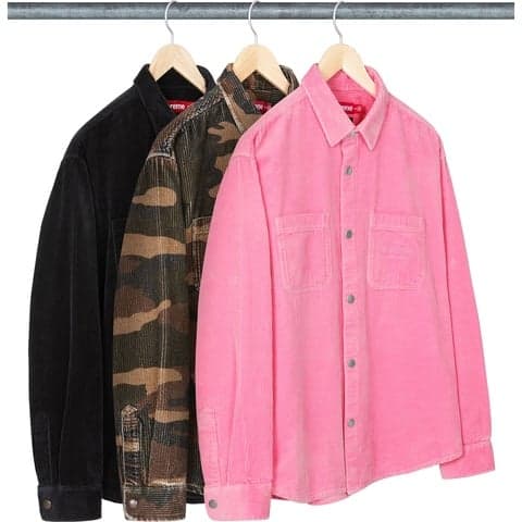Wide Wale Corduroy Snap Shirt