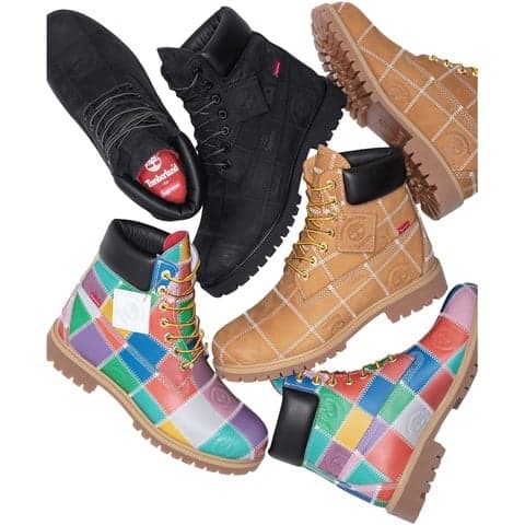 Supreme®/Timberland® Patchwork 6" Premium Waterproof Boot