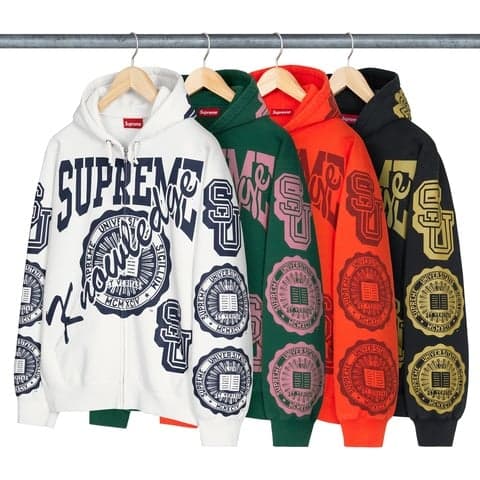 Knowledge Reigns Zip Up Hooded Sweatshirt
