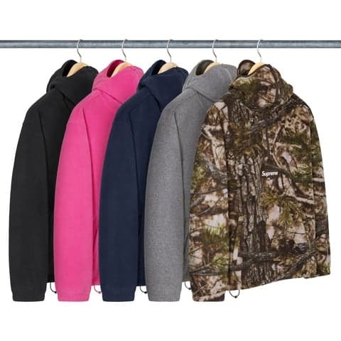 Polartec® Face Mask Half Zip Hooded Sweatshirt