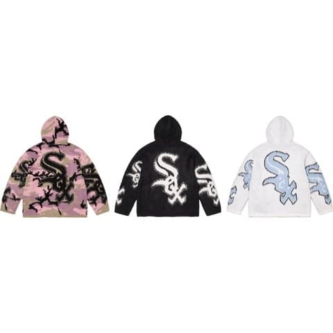 Supreme®/Chicago White Sox™ Zip Up Hooded Sweater