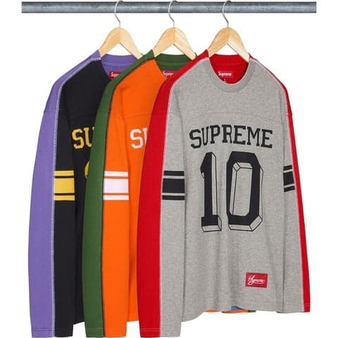 Split L/S Football Top